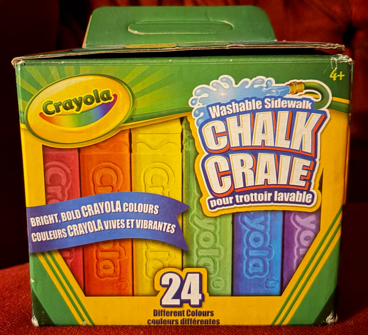Crayola Washable Sidewalk Chalk - 24 Pack