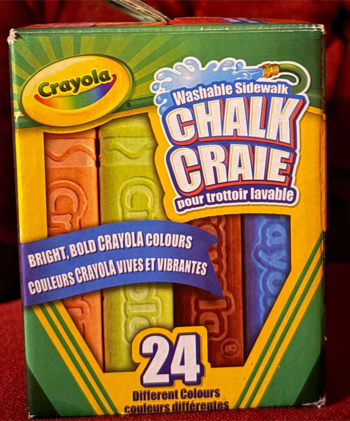 Crayola Washable Sidewalk Chalk - 24 Pack - photo 2