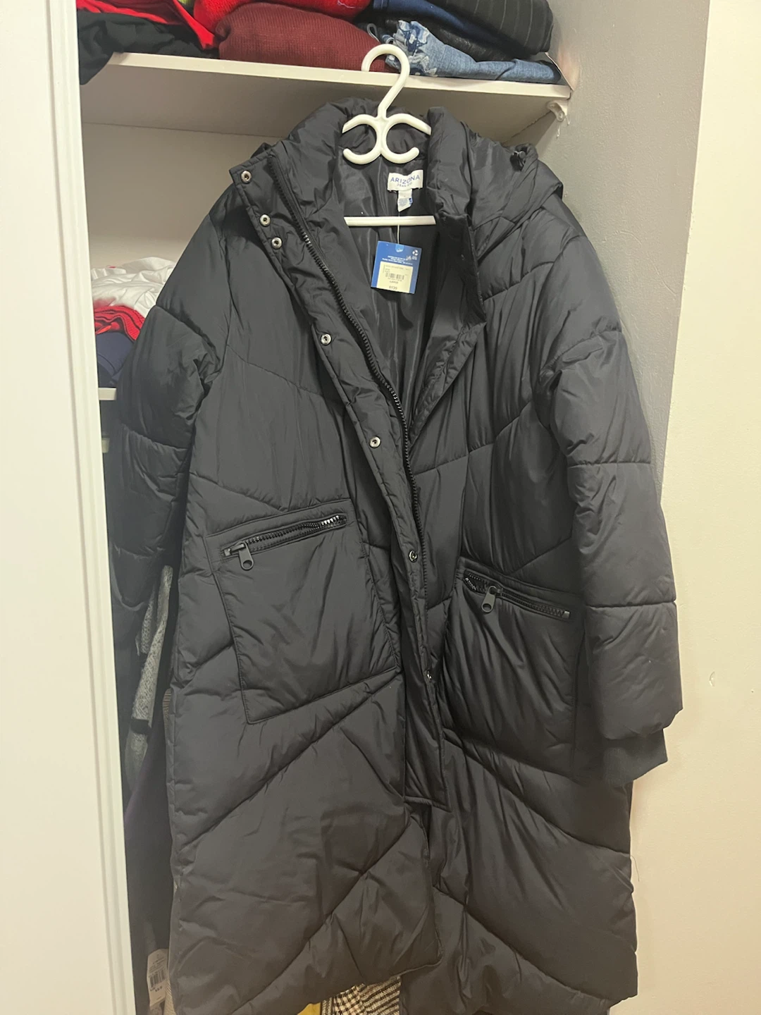 Arizona Jean Co. Black Puffer Jacket