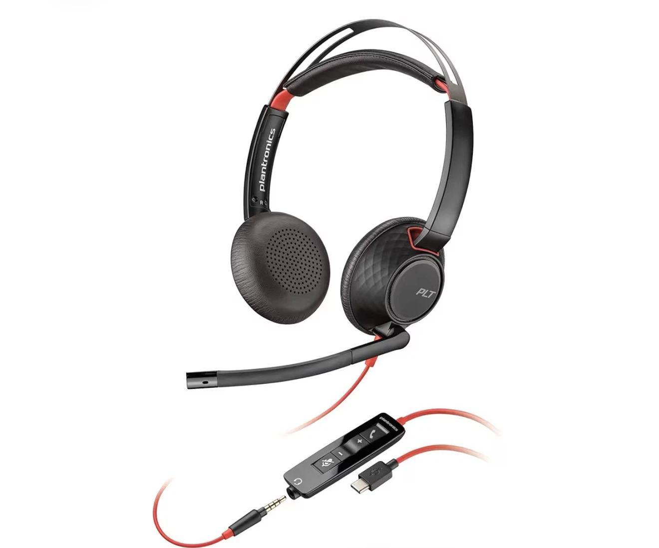 Poly Blackwire 5220 Wired Headset (Plantronics)