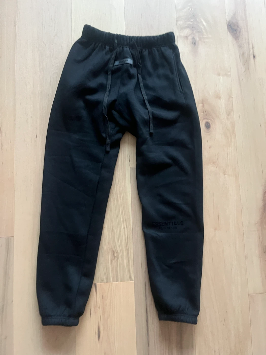 Fear of God Essentials Black Sweatpants – Size Small