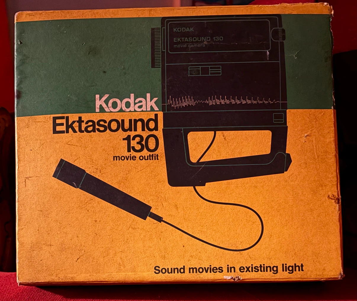 Vintage Kodak Ektasound 130 Movie Outfit