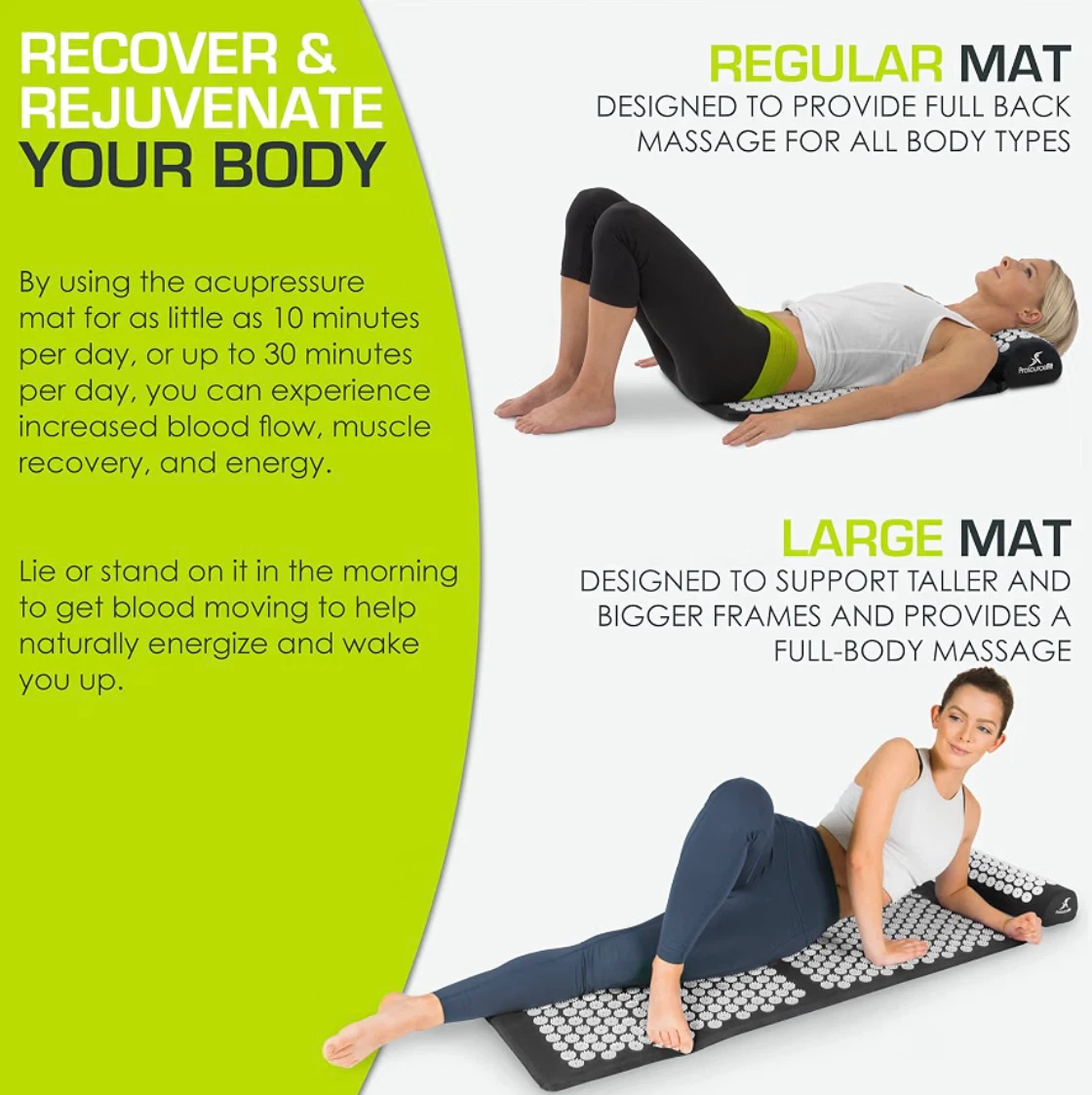 ProsourceFit Acupressure Mat and Pillow Set - photo 3