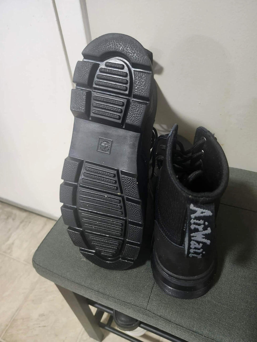 Dr. Martens Black Combat Boots