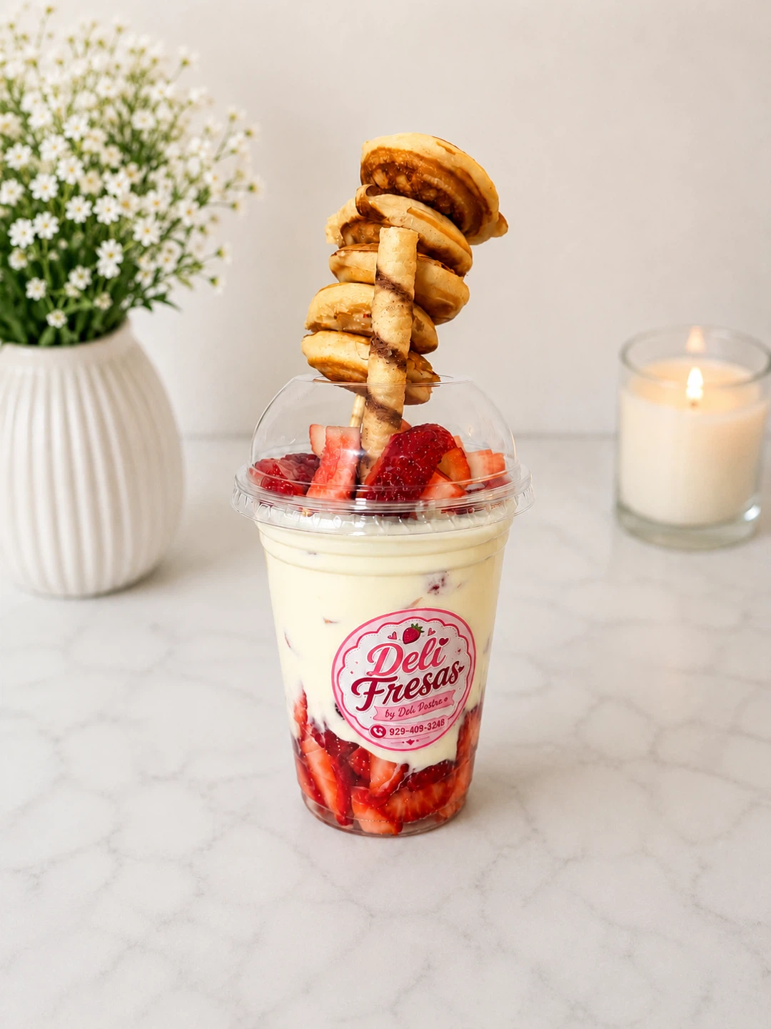Fresas con crema - photo 2