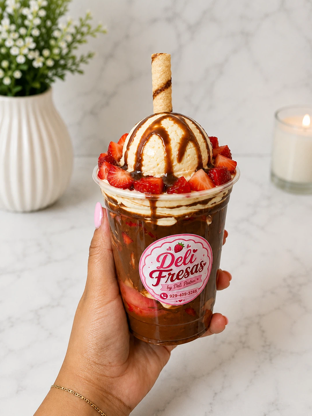 Fresas con crema - photo 3