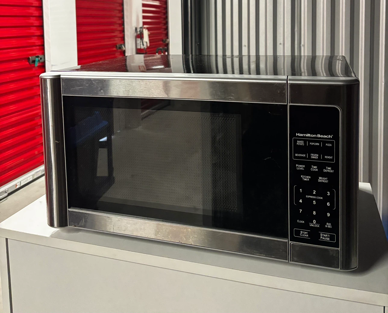 Hamilton Beach Stainless Steel Microwave - photo 3