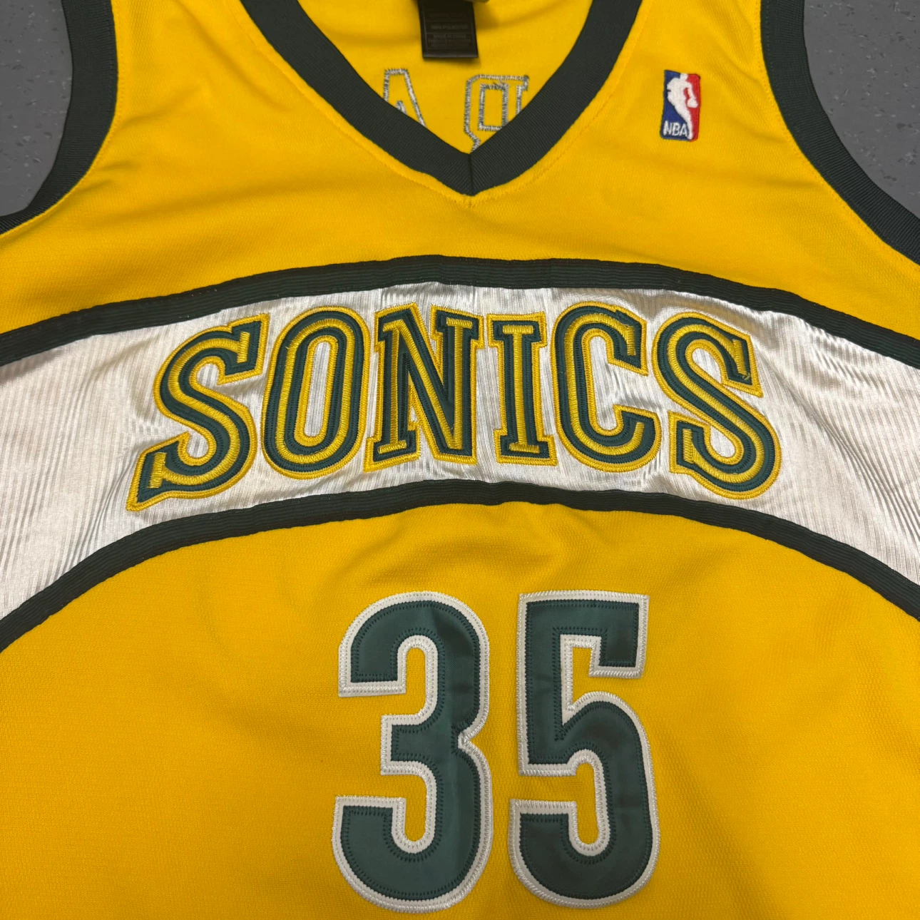 Adidas Kevin Durant Seattle SuperSonics Jersey - photo 4