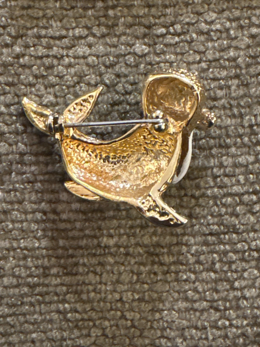 Gold-tone Walrus Brooch (Jomasz?) - photo 2