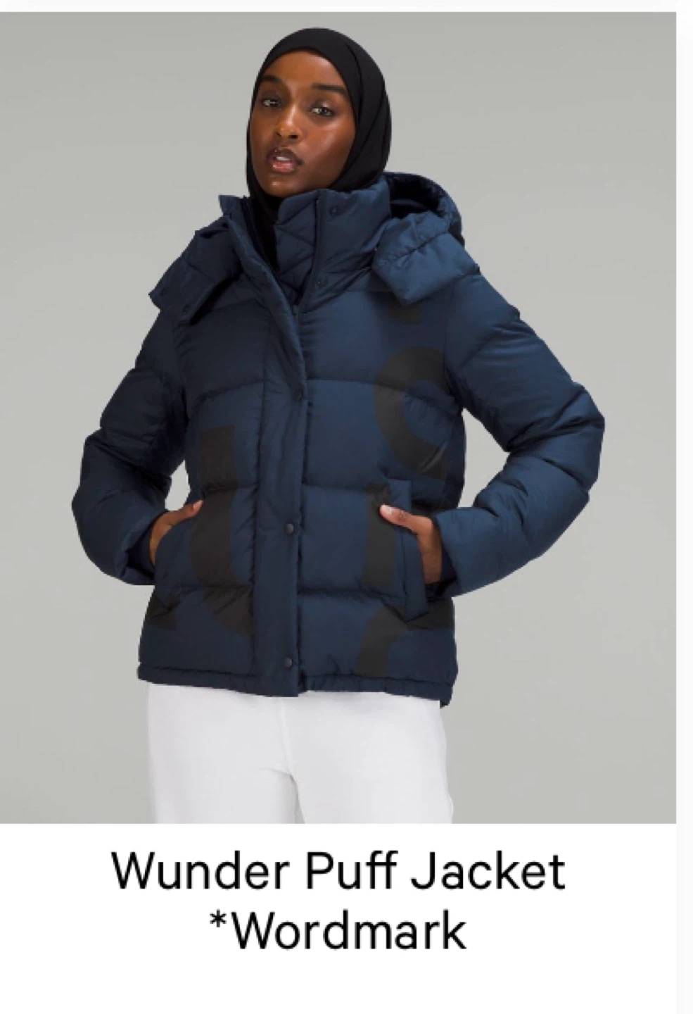 Lululemon Wunder Puff Jacket *Wordmark