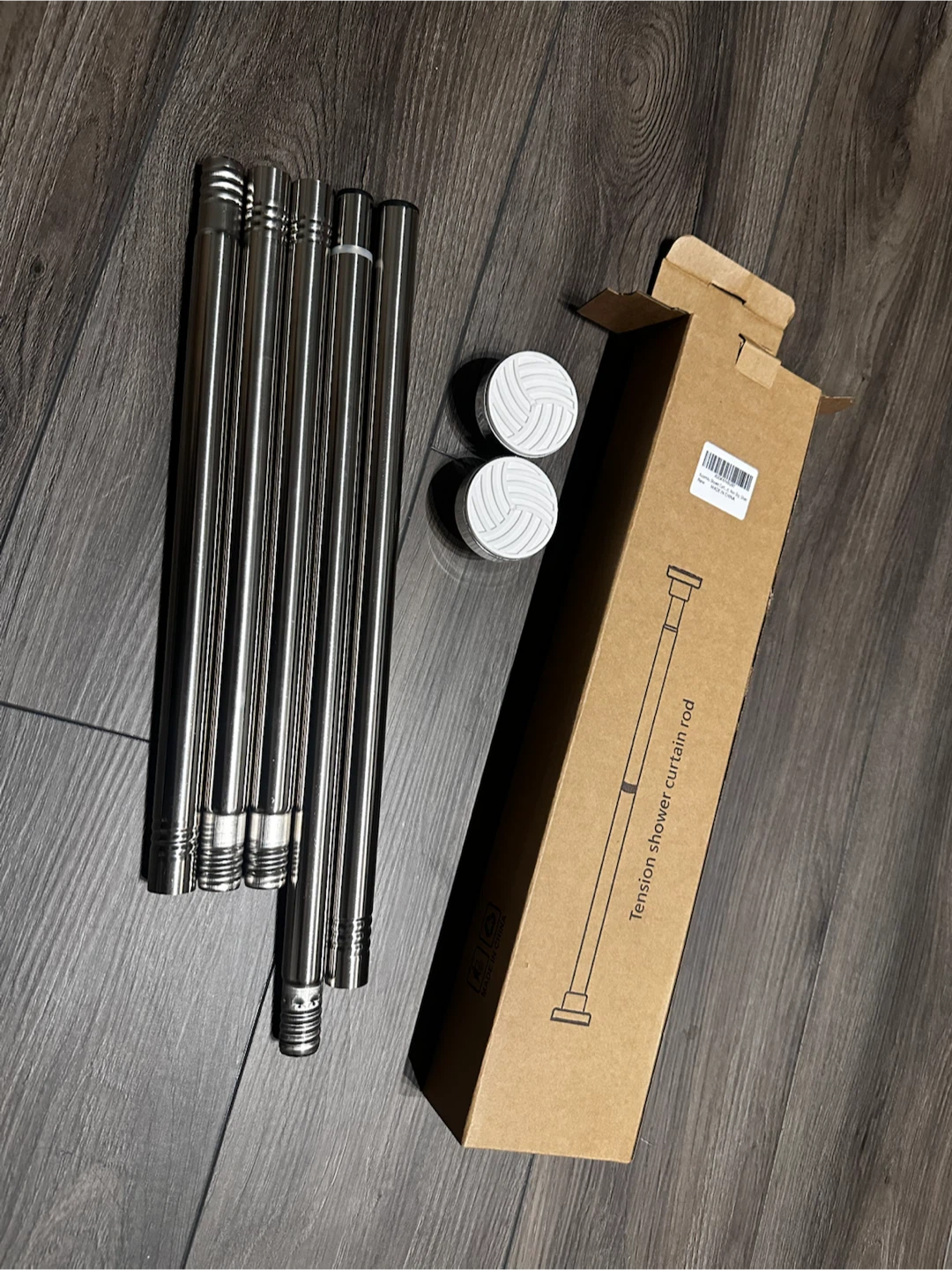[New] Ausemku Adjustable Shower Curtain Rod