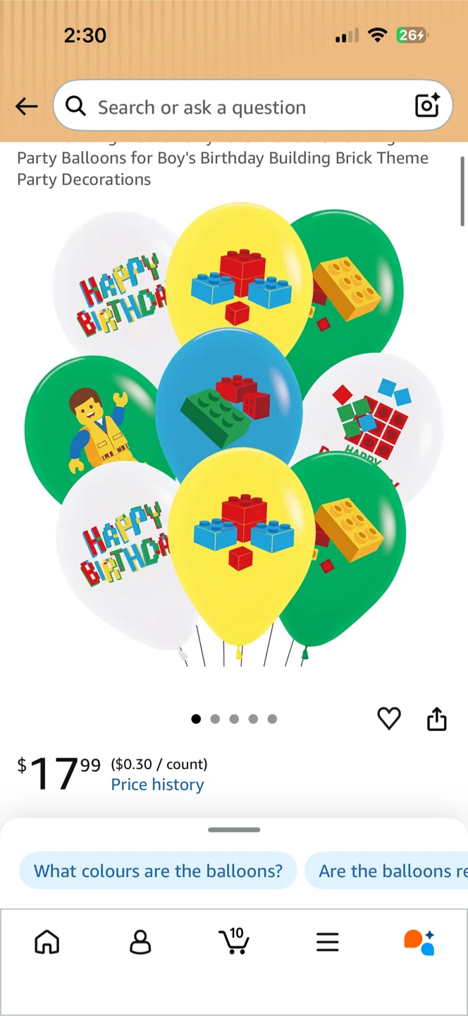 LEGO BIRTHDAY DECOR