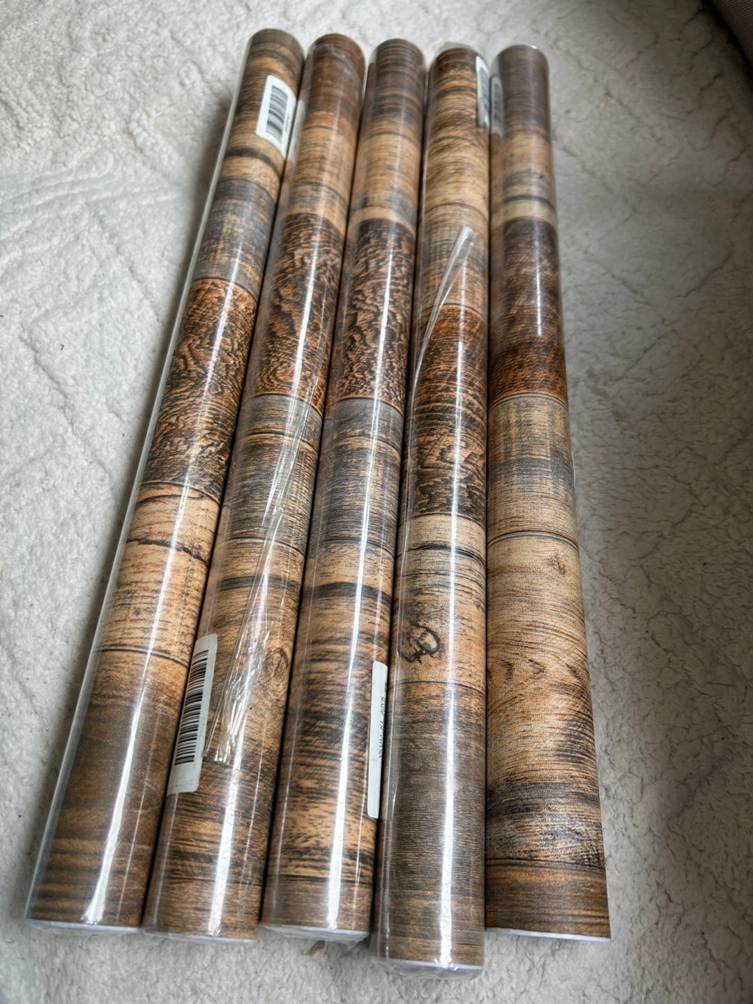 Wood Grain Adhesive Wallpaper Rolls - photo 3