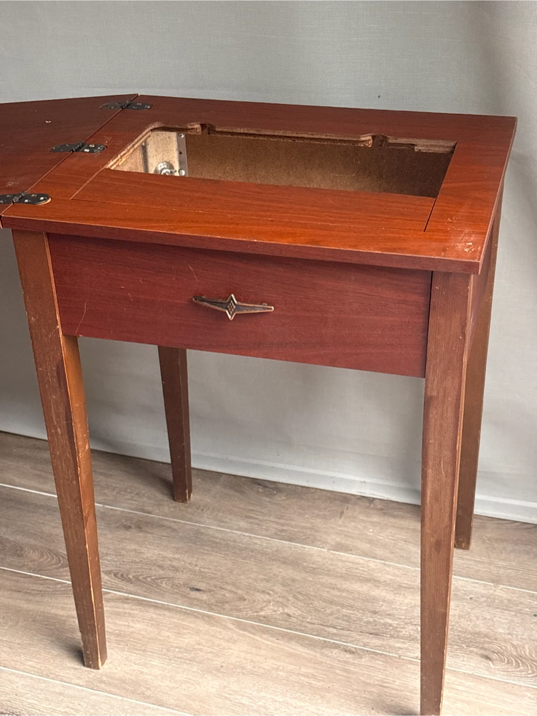 Vintage Sewing Machine Cabinet