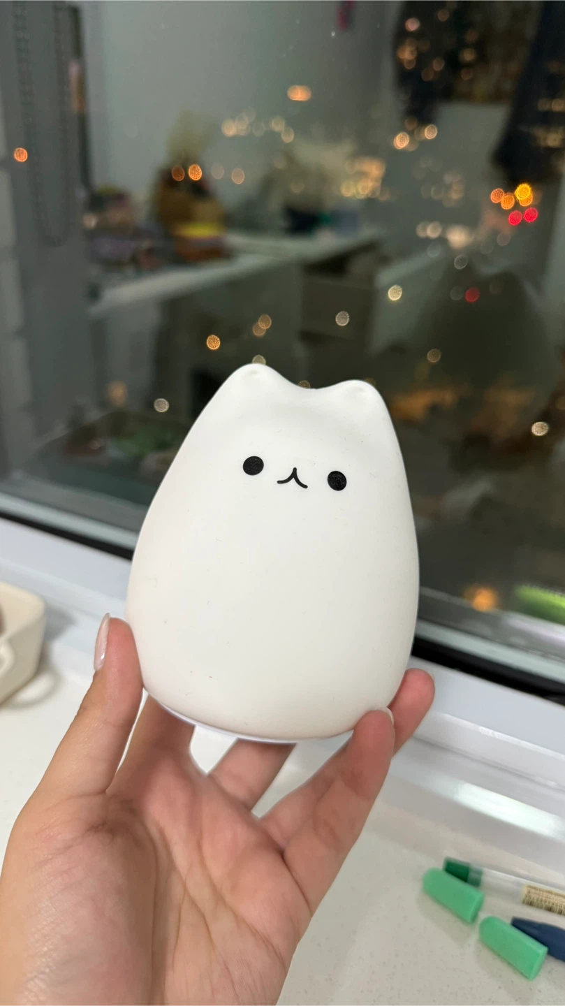Cat Silicone Night Light