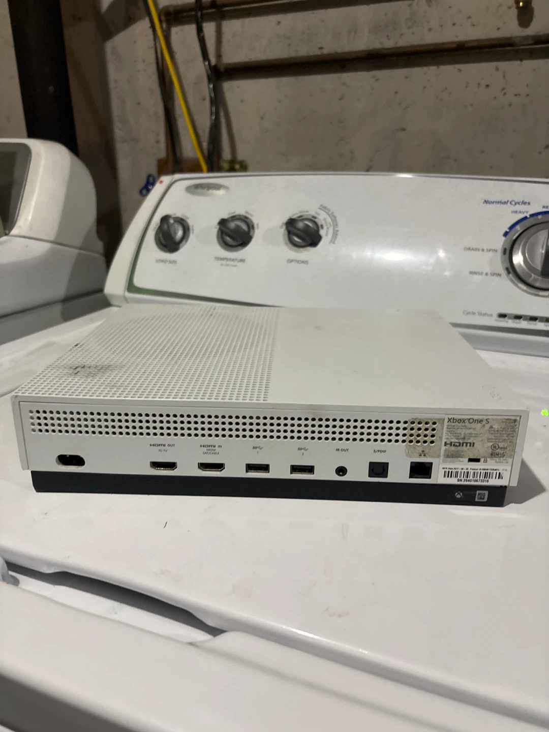 Microsoft Xbox One S White Console - photo 4