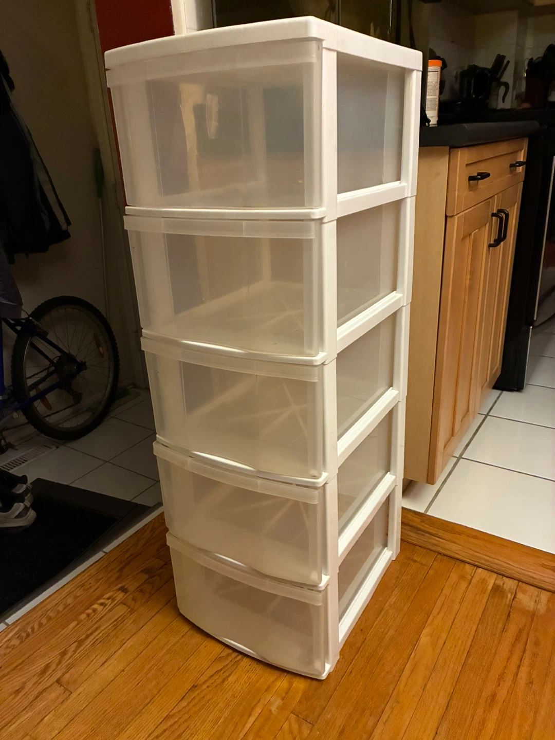 5-Drawer Plastic Tower