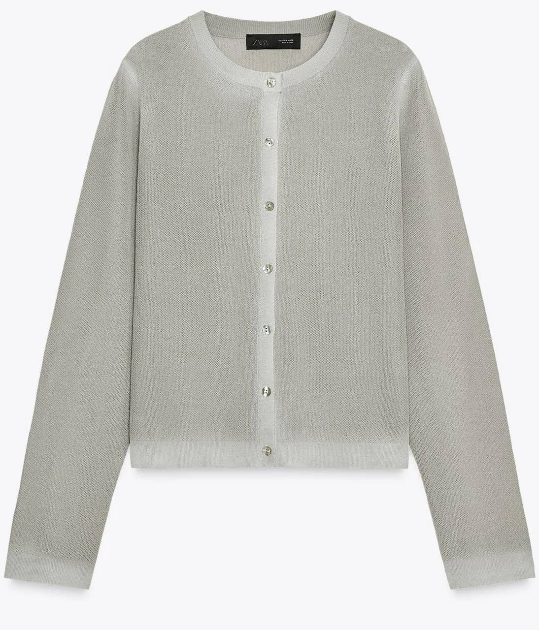 Zara Gray Gradient Cardigan – Size L - photo 4