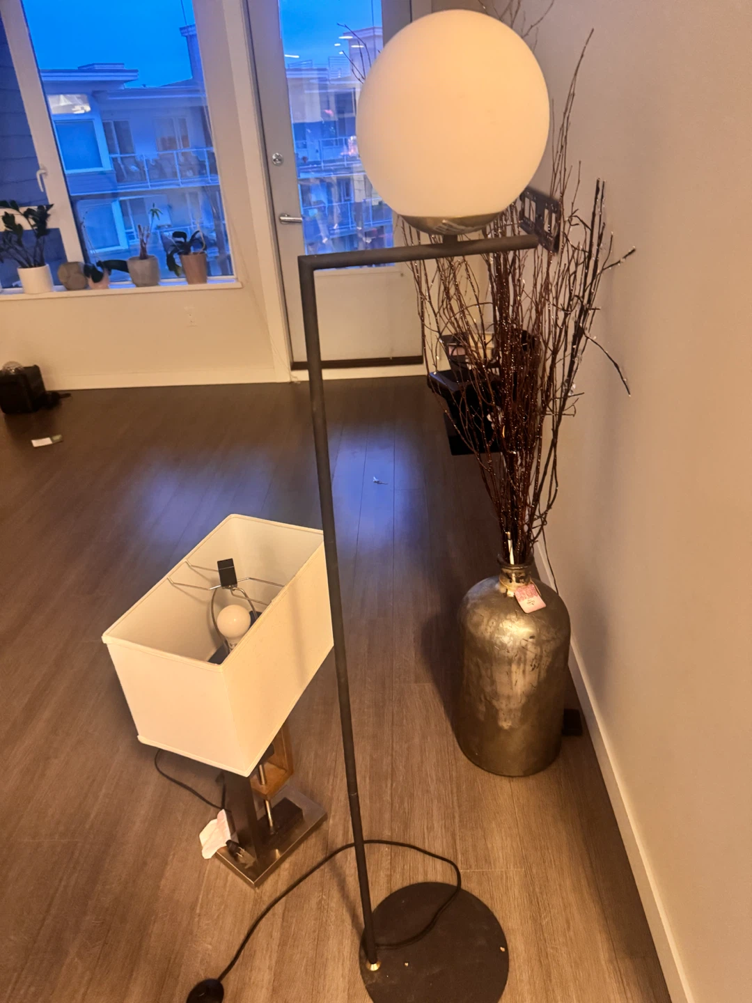 Modern Globe Floor Lamp