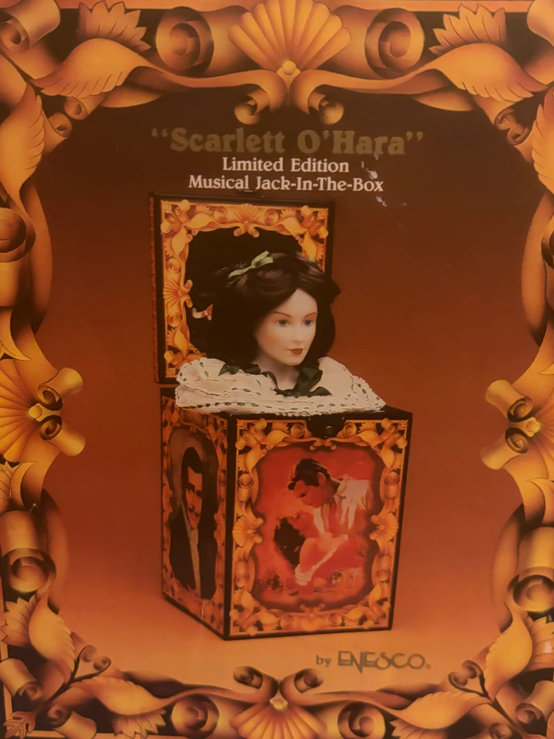 Enesco Scarlett O'Hara Limited Edition Musical Jack-In-The-Box