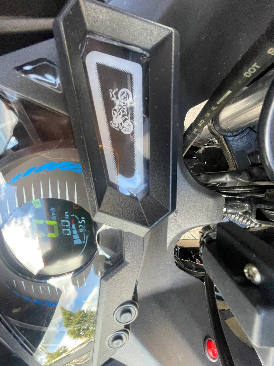 Black Electric Sport Motorcycle - photo 5
