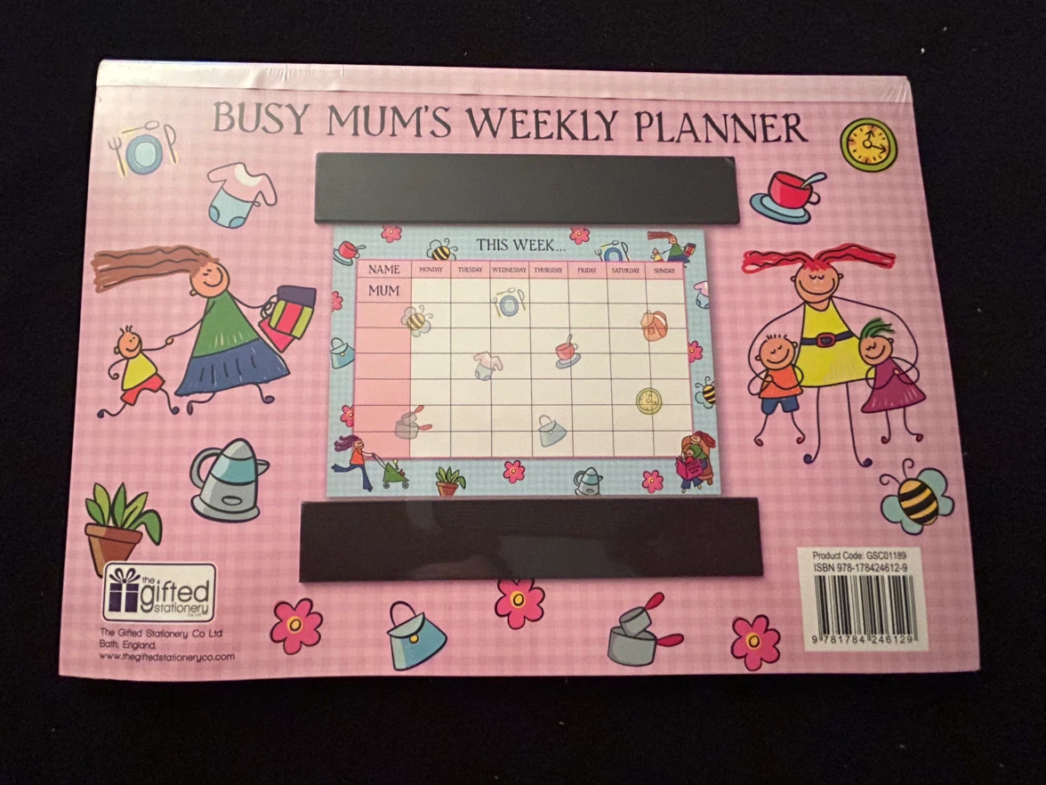 Brand New, Magnetic, “Busy Mum’s Weekly Planner” - photo 2