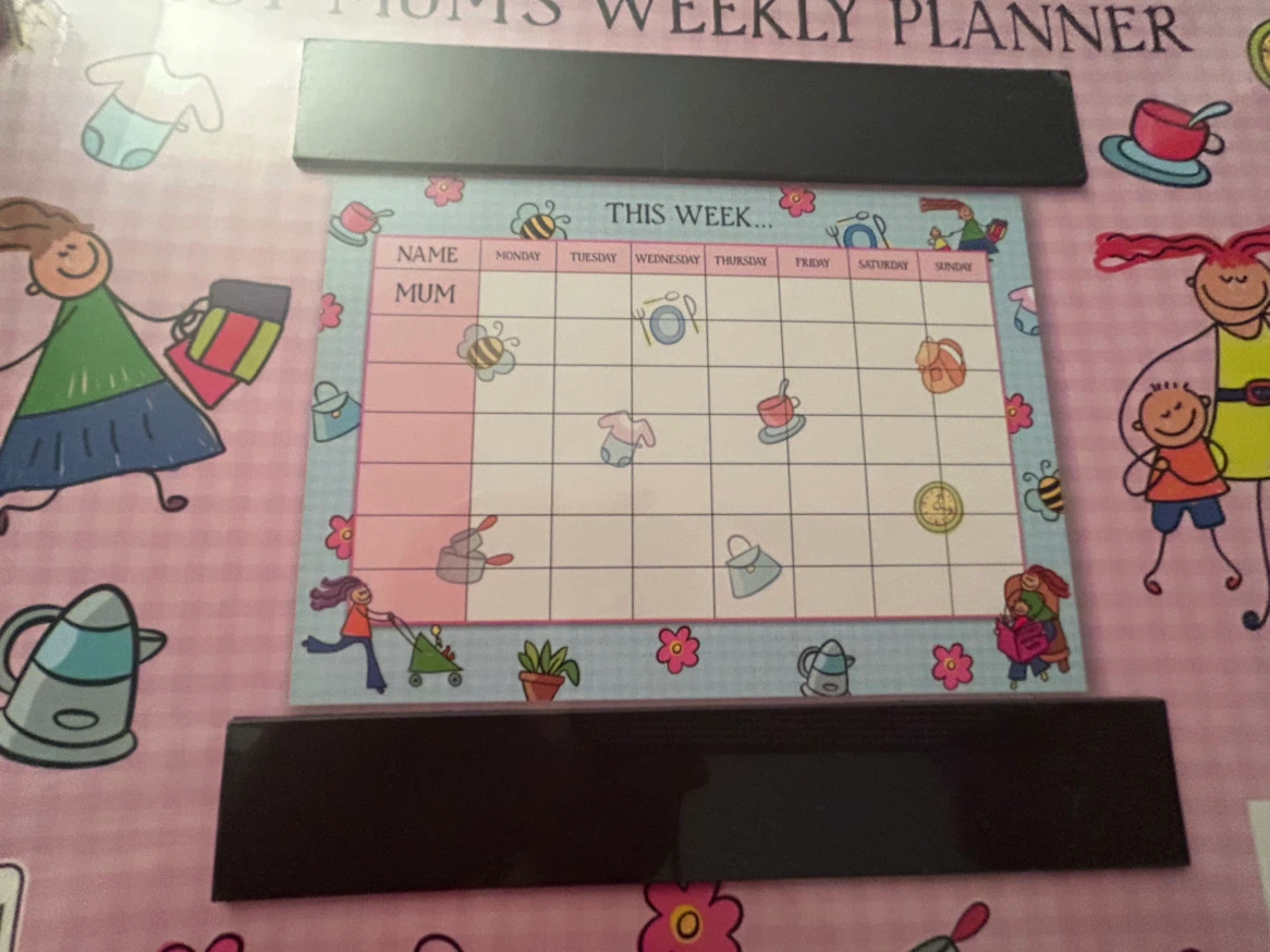 Brand New, Magnetic, “Busy Mum’s Weekly Planner” - photo 3