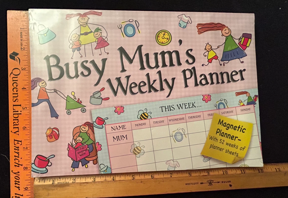 Brand New, Magnetic, “Busy Mum’s Weekly Planner” - photo 5