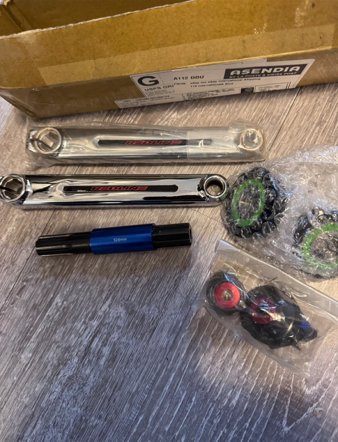 Redline Flight Crank Set