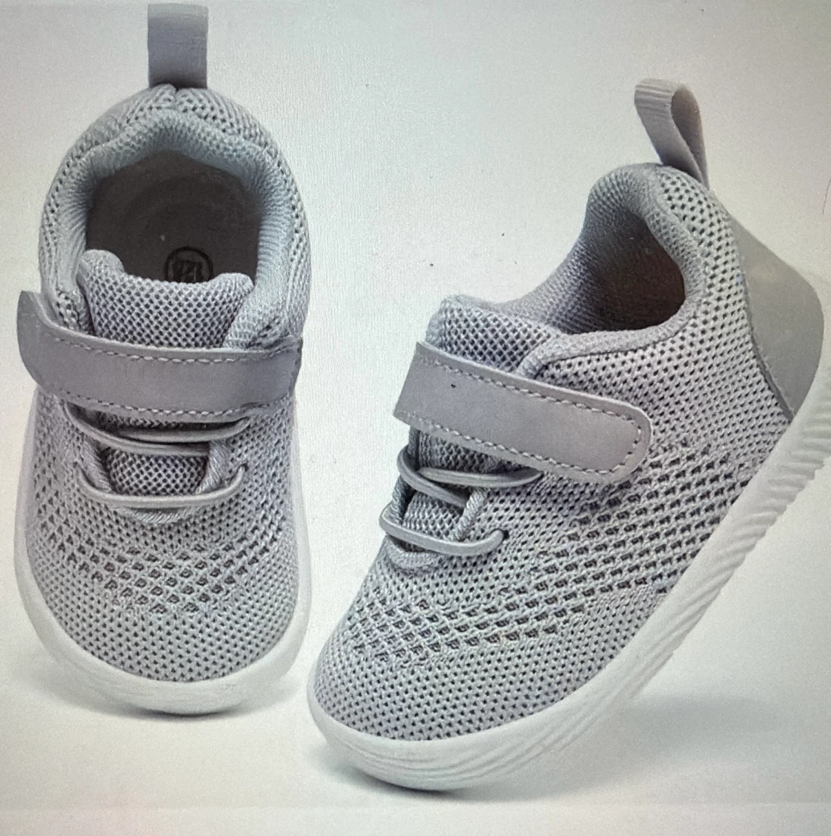 MORENDL Baby  Grey Mesh Sneakers