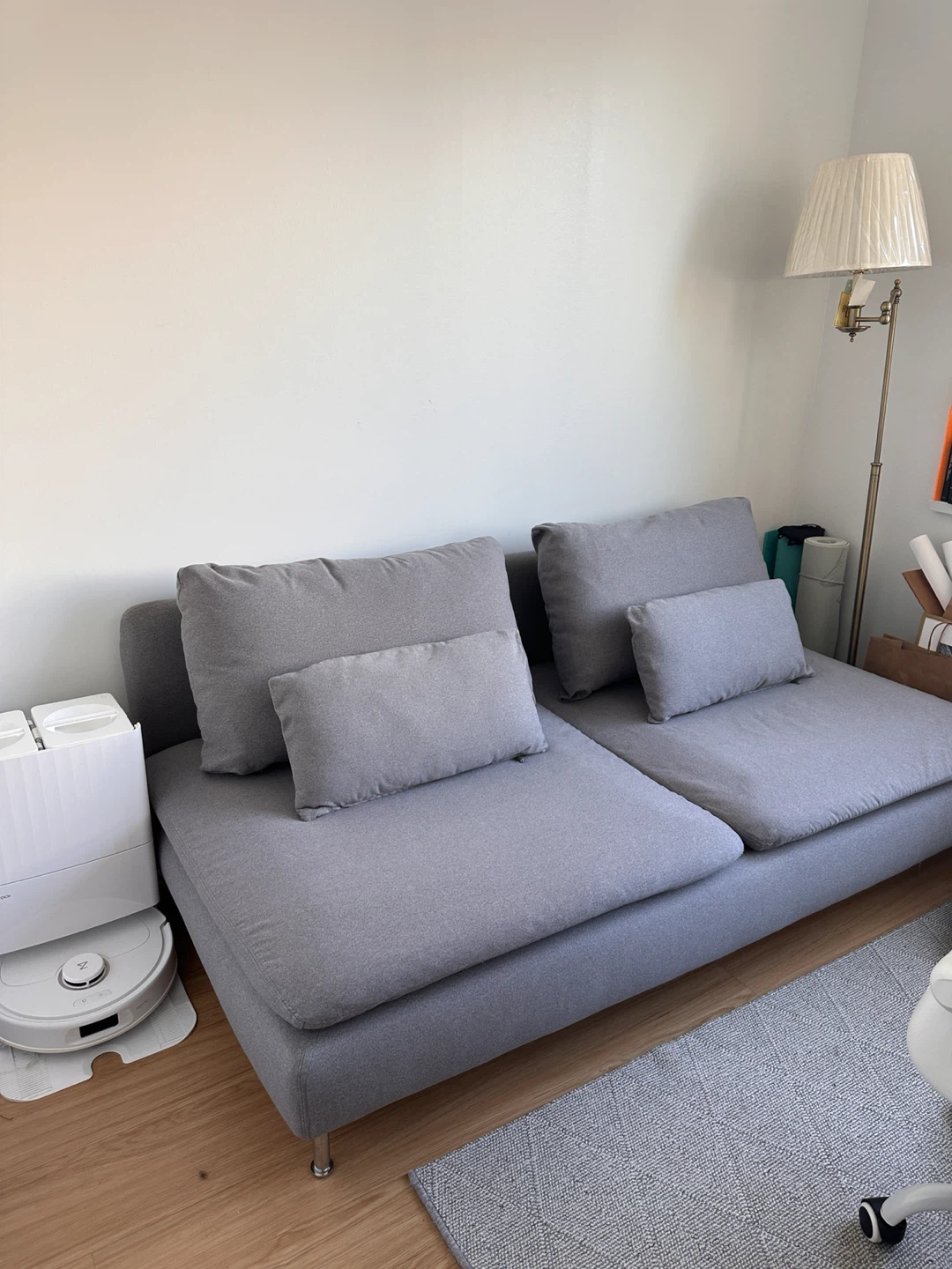 IKEA SÖDERHAMN Sofa Section Grey Two-Seater Sofa - photo 3