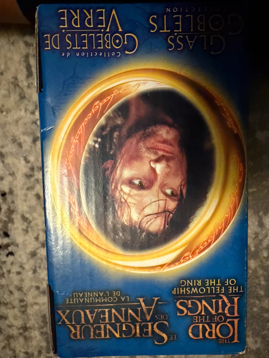 Lord of the Rings Glass Goblets
