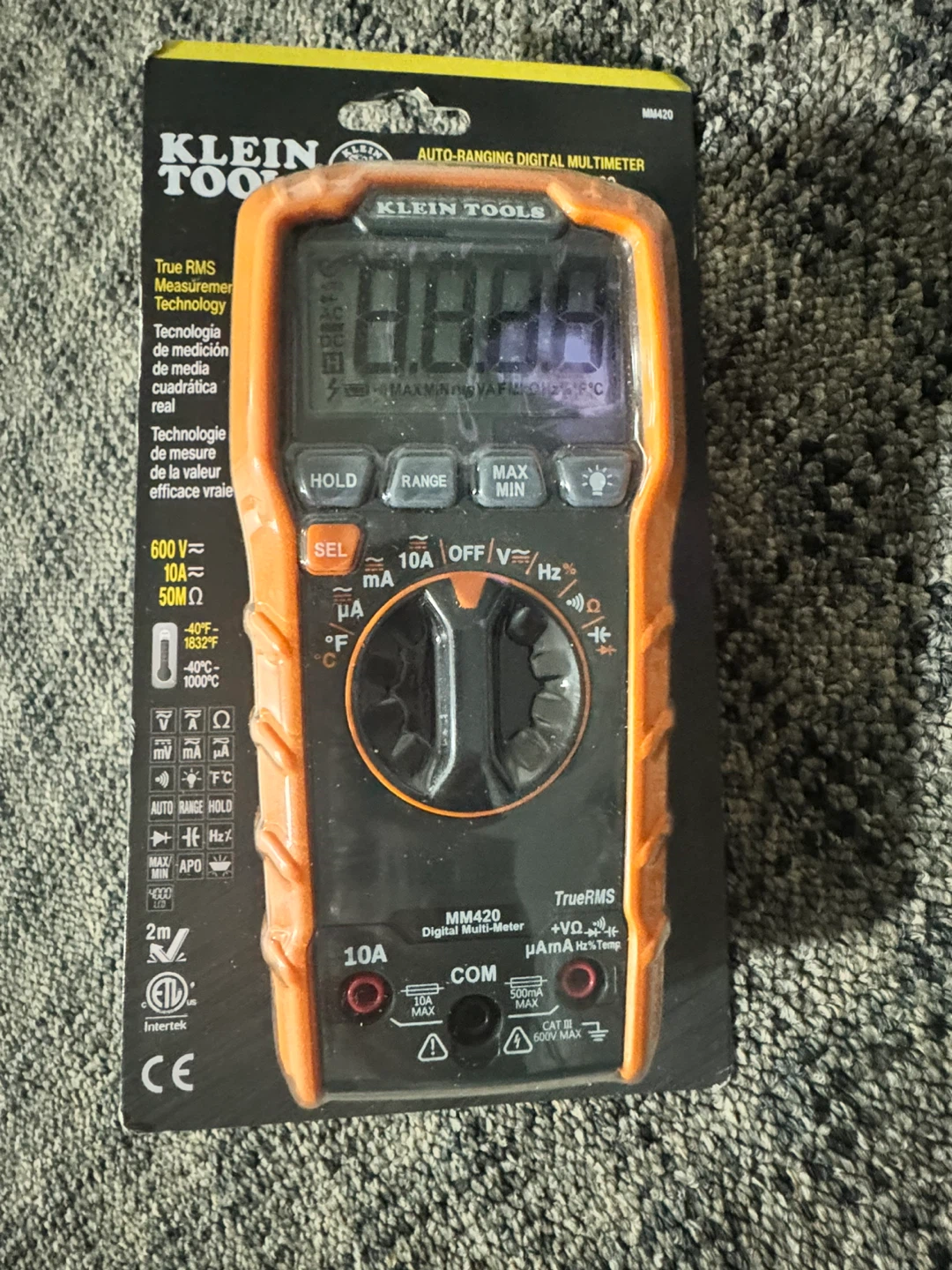 Klein Tools MM420 Auto-Ranging Digital Multimeter