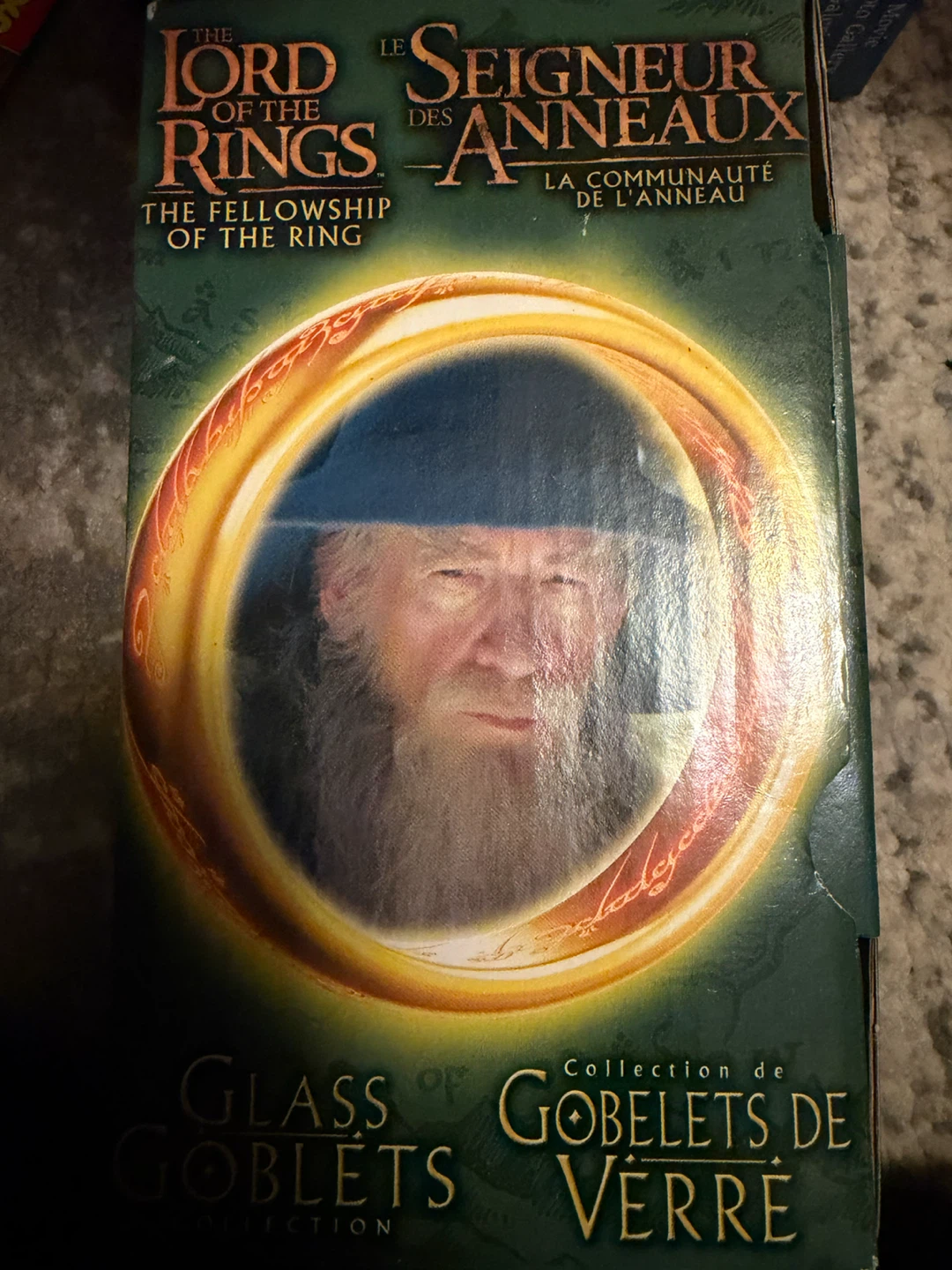 The Lord of the Rings Glass Goblets Collection