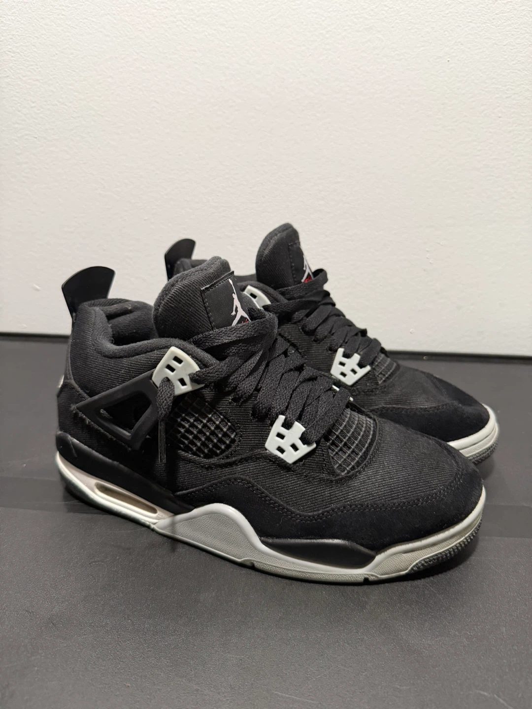 Jordan 4 Retro Black Canvas - photo 3