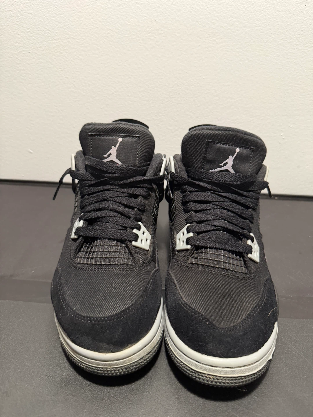 Jordan 4 Retro Black Canvas - photo 4