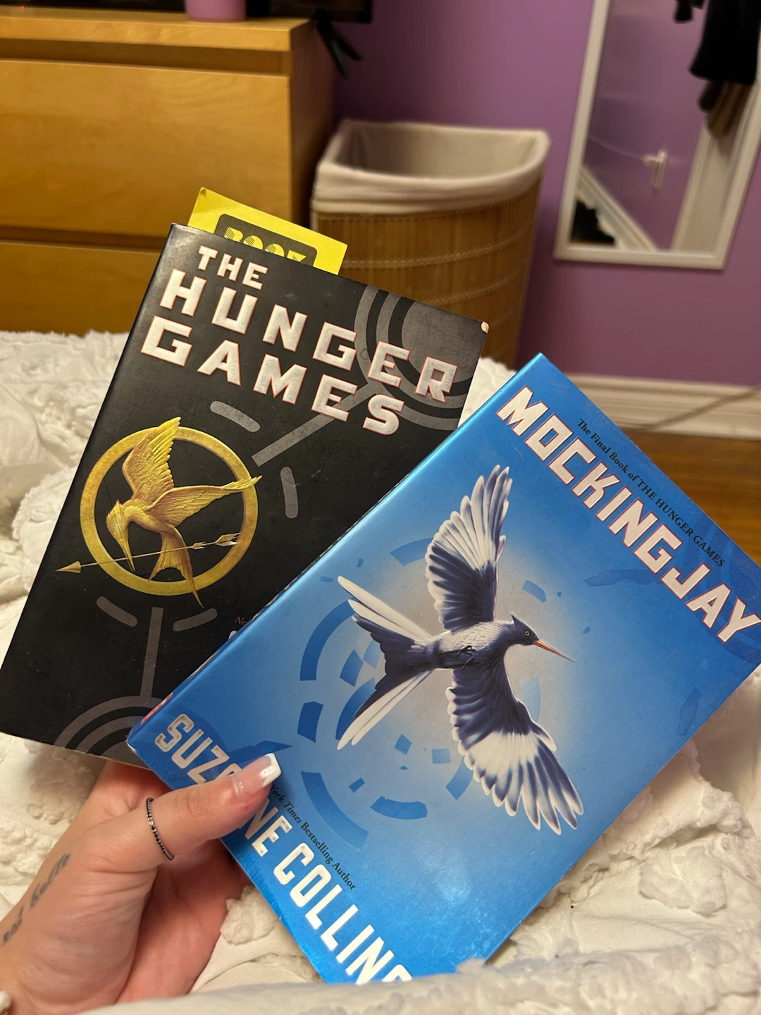 The Hunger Games and Mockingjay Books #freecycle