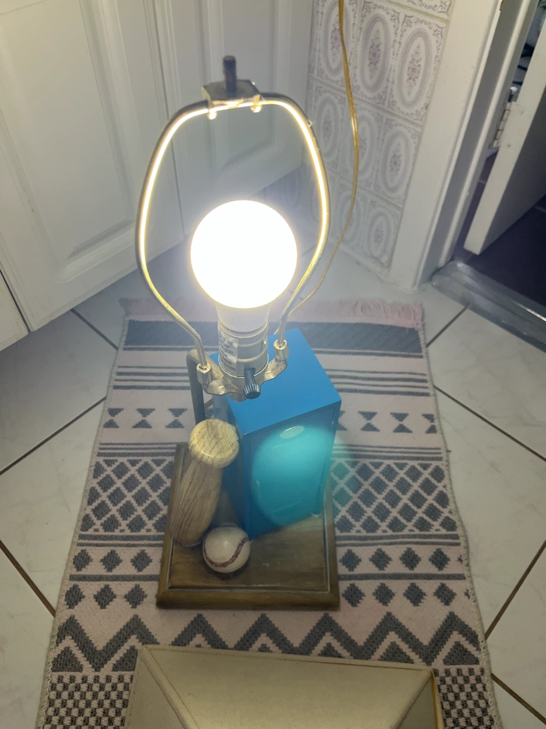 Baseball Table Lamp - photo 5