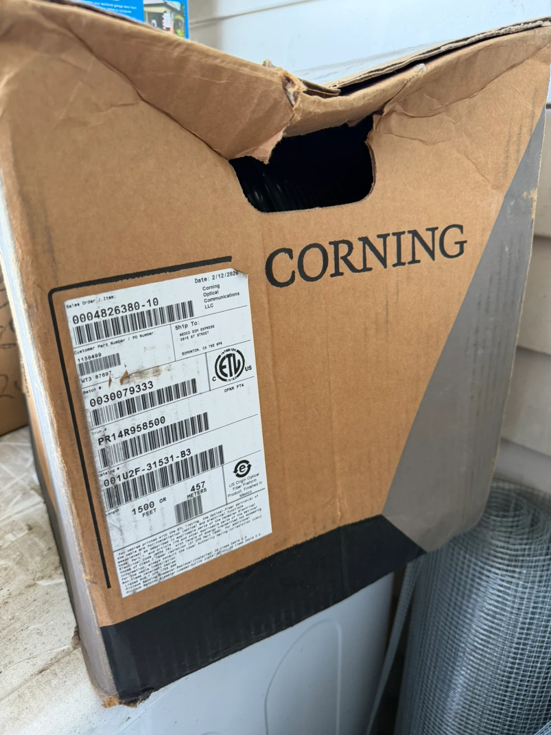 Corning Optical Fiber Cable 1500 ft - photo 2