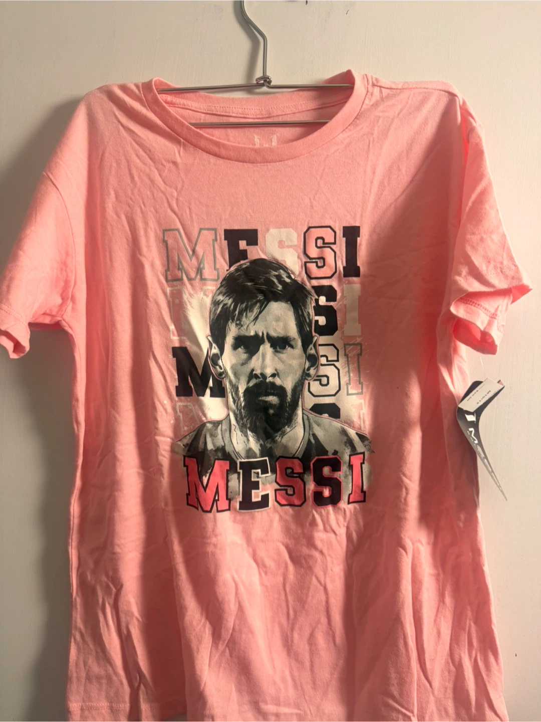 Messi Collection Graphic T-Shirt Pink