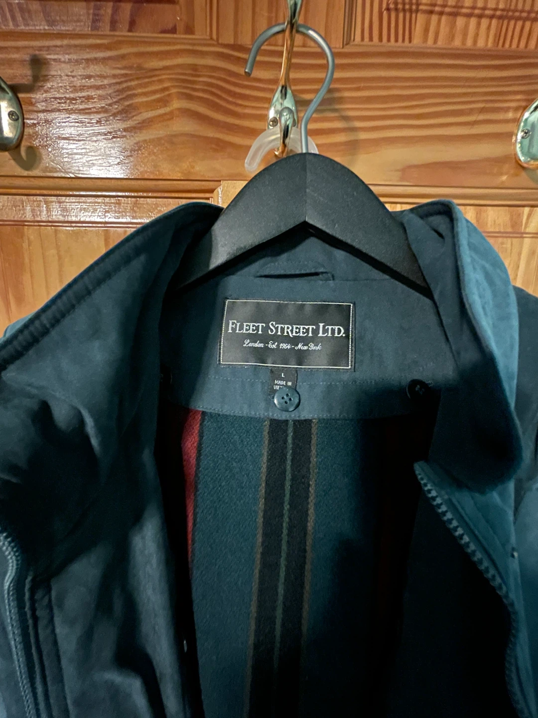 Fleet Street Ltd. Green Hooded Jacket - photo 2