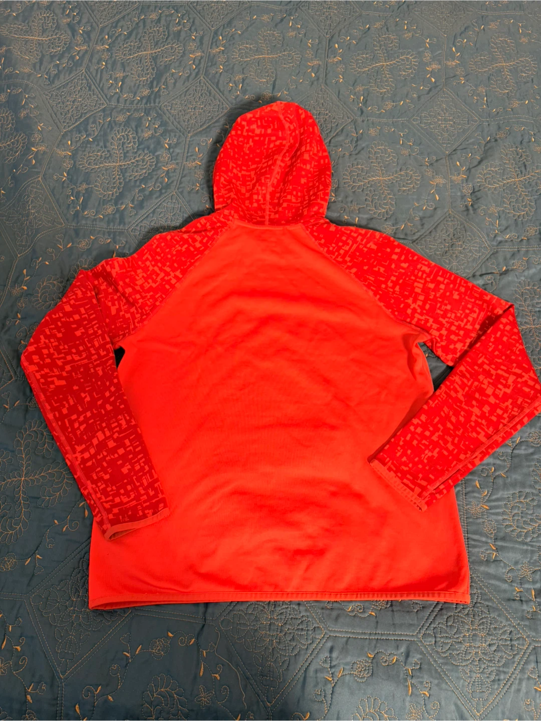 Nike Dri-Fit Hoodie - Red - Size M - photo 5