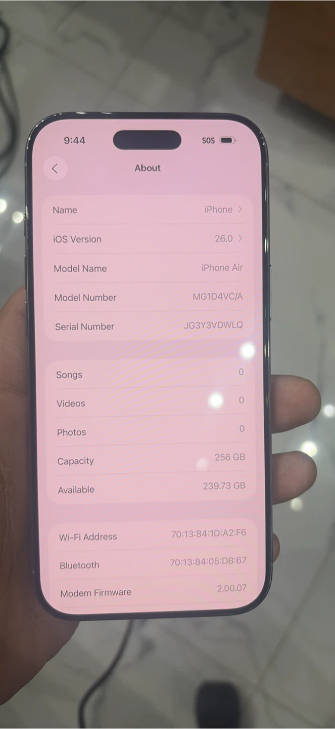Apple iPhone Air 256GB - photo 3