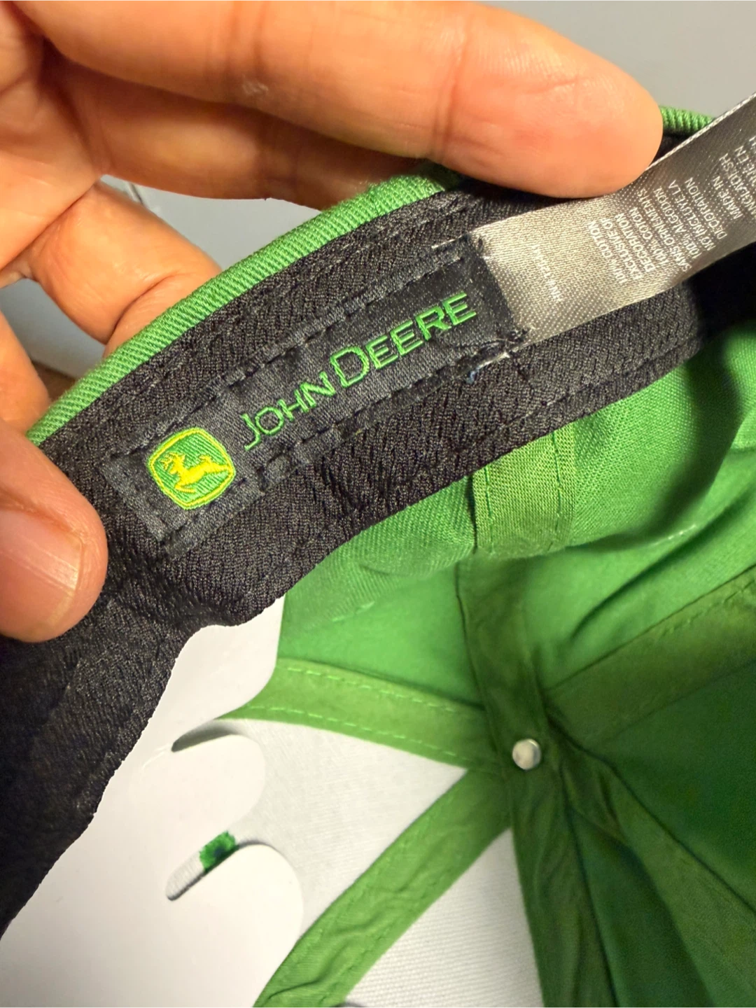 John Deere Green Low Profile Baseball Hat - photo 2