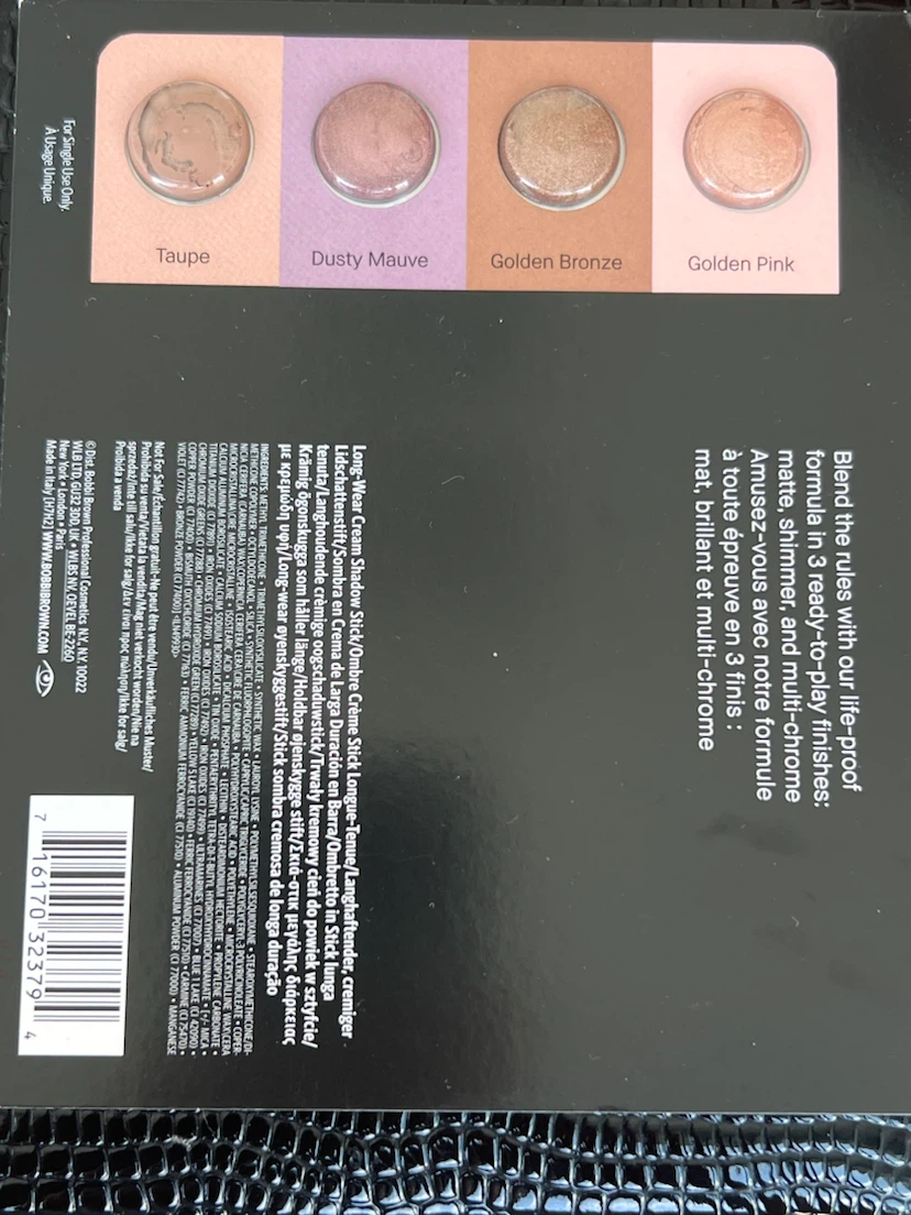 Tester Bobbi Brown Long-Wear Cream Shadow Stick Set - photo 2