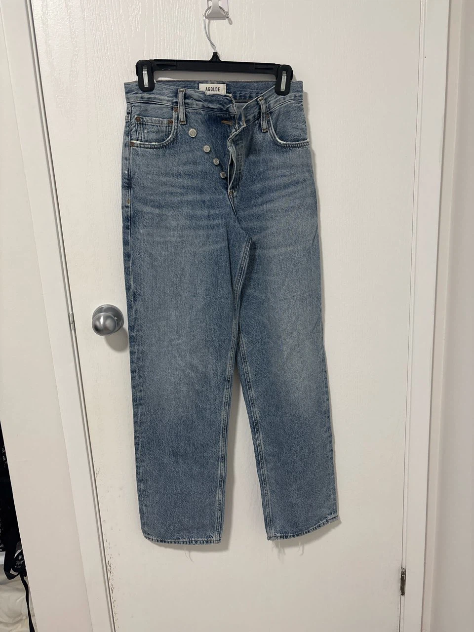 AGOLDE Medium Wash Jeans Size 22