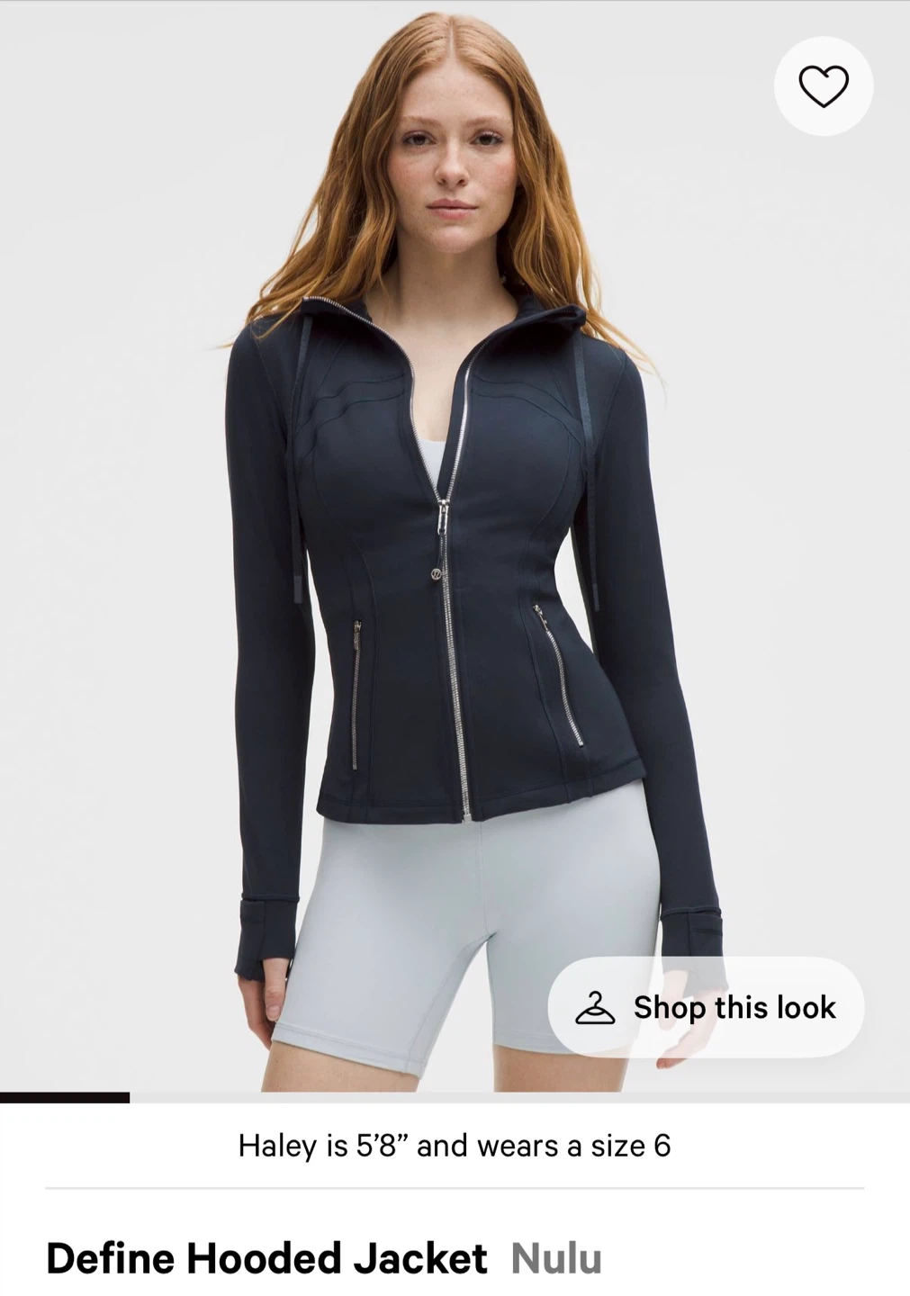 Lululemon Define Hooded Jacket