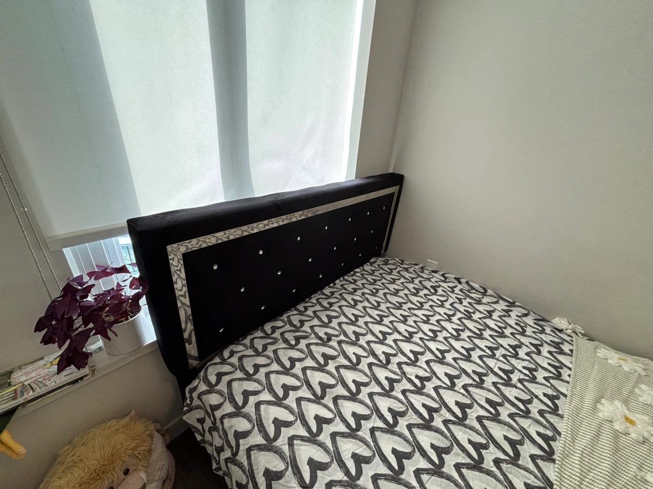 Queen Bed Frame + Mattress - photo 2