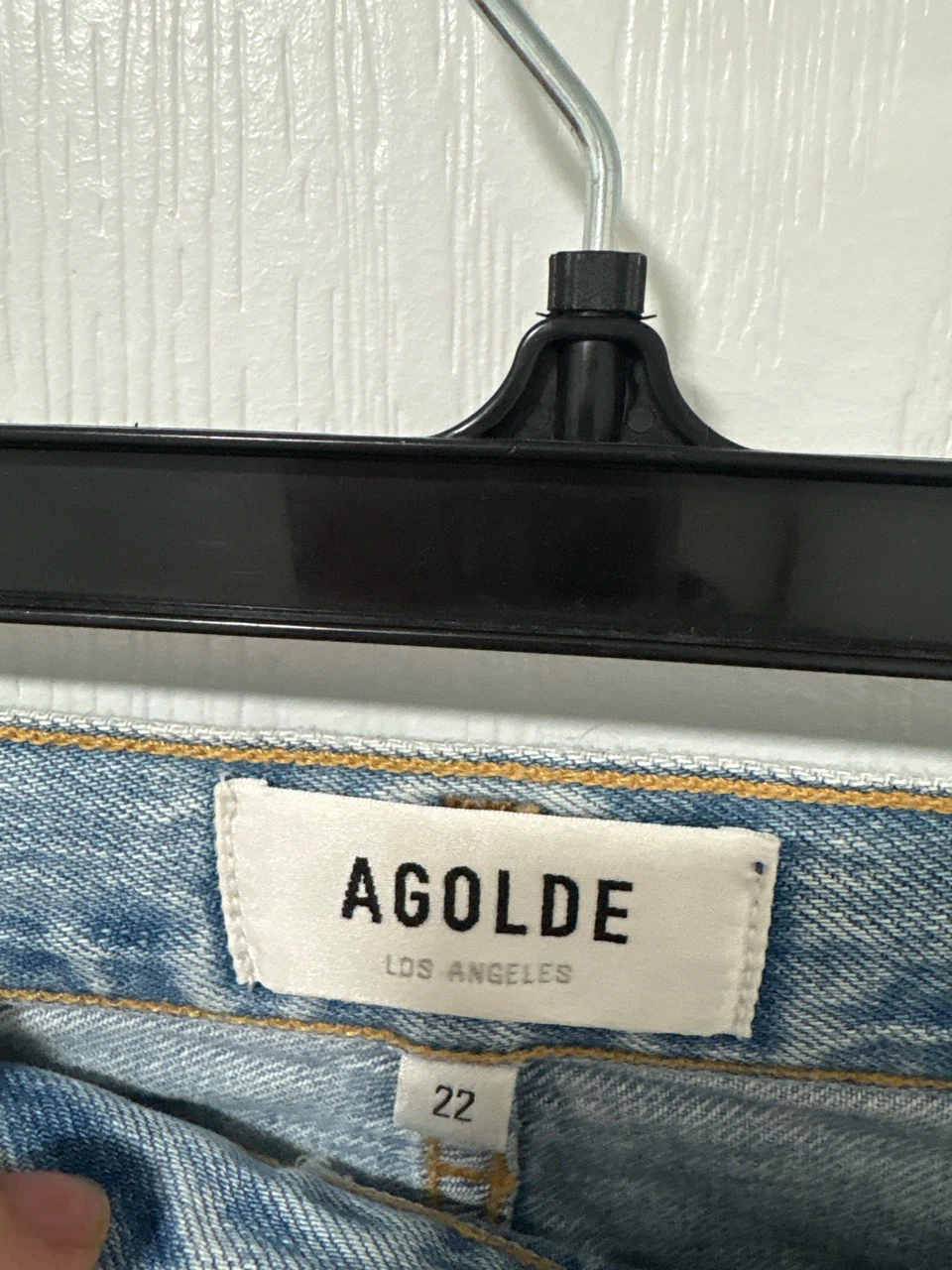 AGOLDE Crisscross Jeans Size 22