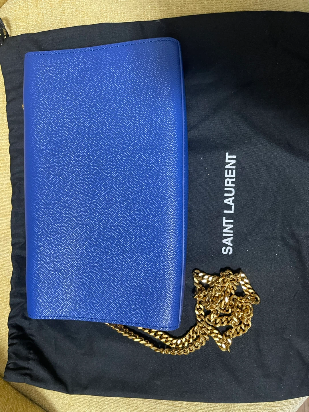 Saint Laurent Blue Chain Bag - photo 5